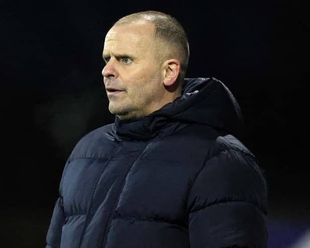 Dungannon Swifts manager Rodney McAree. PIC: David Maginnis/Pacemaker