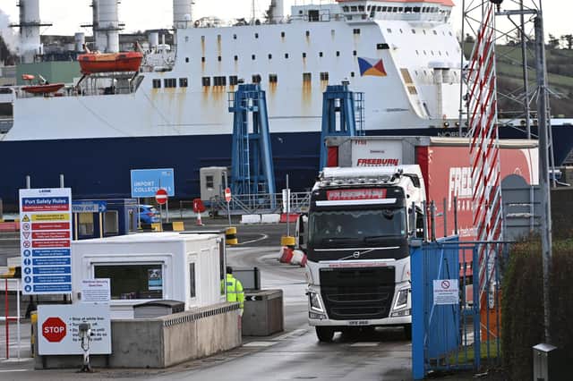 Last week's report in The Times suggested that a ‘customs deal’ would create ‘green’ and ‘red’ channels for goods moving from Great Britain to Northern Ireland
Unionists expressed cynicism about the leaks about a deal, questioning their reliability and the intentions that lay behind them