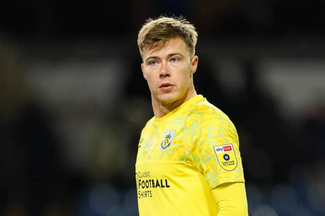 Burnley goalkeeper Bailey Peacock-Farrell during the Carabao Cup third round match at Turf Moor, Burnley.