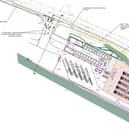 The proposed charging hub next to Creagh Roundabout, would cater for both cars and heavy goods vehicles. Image: Mid Ulster planning portal