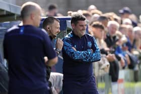 Loughgall manager Dean Smith. PIC: David Maginnis/Pacemaker Press