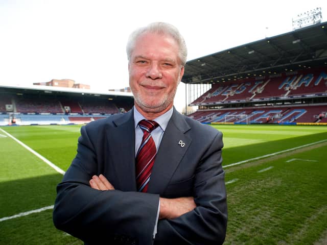File photo of West Ham United co-owner David Gold in 2010, who has died aged 86 following a “short illness”.