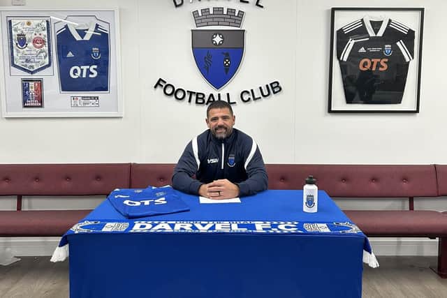 Former Glentoran striker Nacho Novo lands first managerial job at Darvel. (Photo: Darvel FC on X)
