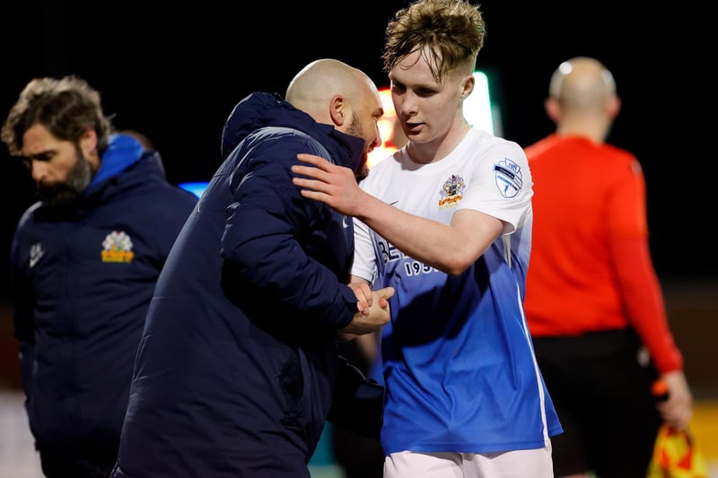 Cohen Henderson made his Irish League debut aged 16 on Friday night for Glenavon against Dungannon Swifts
