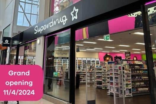 Superdrug will open the doors to a newly extended store on Thursday, April 11 in Rushmere Shopping Centre, Craigavon, creating six new permanent roles in the now 5,800sq. ft retailer