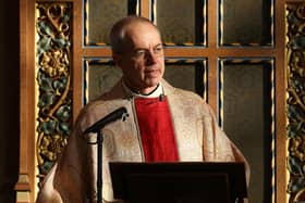 Most Rev Justin Welby delivers a past Christmas Day Sermon at Canterbury Cathedral. December 25 will come and go and it seems the various faith communities will pack away their sermons until Easter. Photo: Gareth Fuller/PA Wire