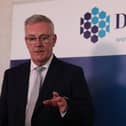 UUP Health minister Mike Nesbitt paused Northern Ireland's involvement in a puberty blocker trial in February. Pic: Liam McBurney/PA Wire