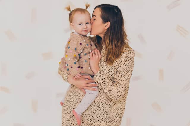 Christin Martin from Belfast and her three-year-old daughter Lucy has multiple food allergies (Image: RinkaDink Studio)