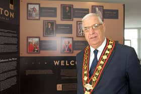 Rev William Anderson Royal Black Sovereign Grand Master photographed at Royal Black headquarters in Loughgall. Photo Michael Cousins/News Letter