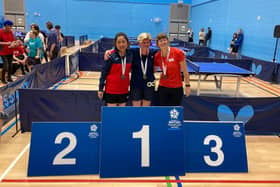 Miao Cowen celebrates medal success at the UK Transplant Games