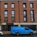 The Bradbury Place student building near Belfast's Shaftesbury Square can also become short-term lets outside of term time. Photo: Google