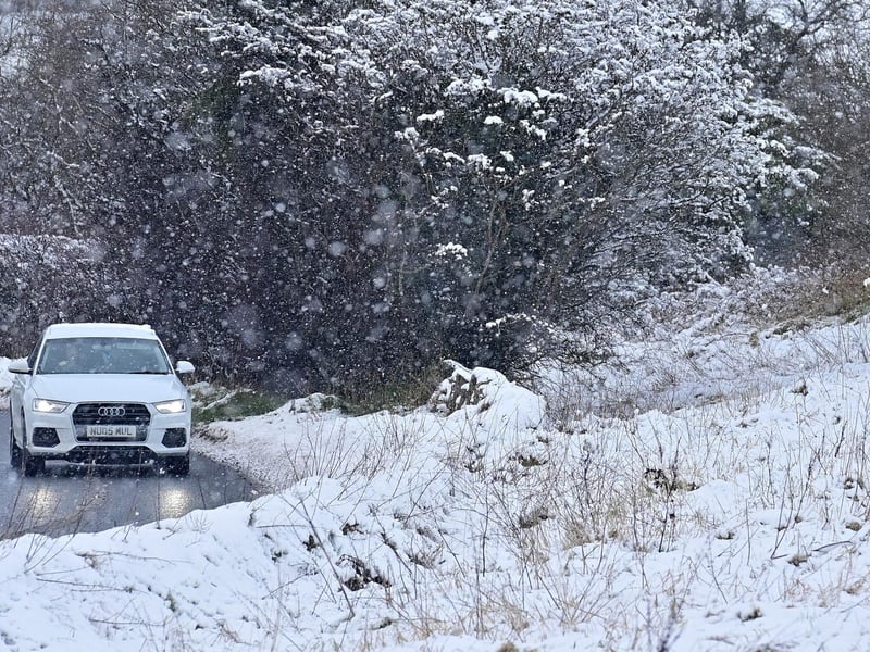 Police said driving conditions remain hazardous across Northern Ireland due to the snow and freezing temperatures.