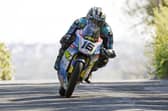 Michael Dunlop in the Moto3 race at the Cookstown 100 on the Burrows Engineering/RK Racing Honda. (Photo by Rod Neill Pacemaker Press)