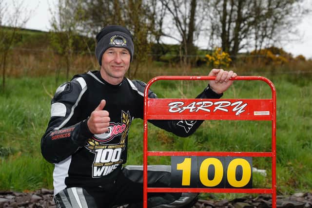 Barry Davidson at the Cookstown 100 on Saturday. Picture: Maurice Montgomery
