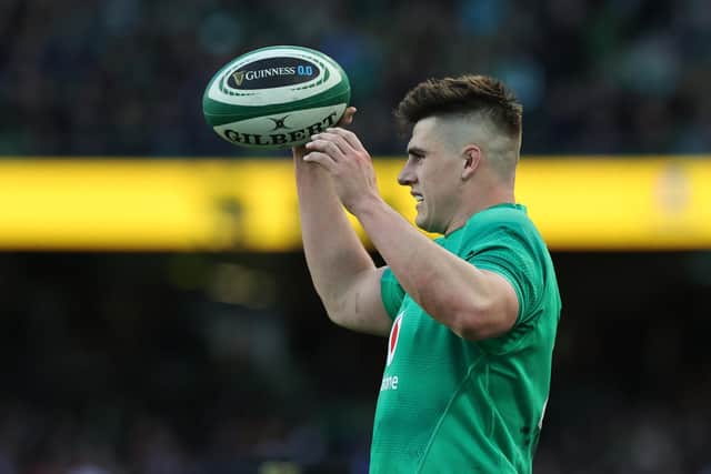 Ireland hooker Dan Sheehan took part in the session at the team’s training base in Tours but will not be rushed back into action following the foot injury he sustained against England on August 19.
