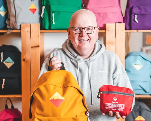 Armagh's Dave Linton, who established Madlug with just £480, is being thrust into the spotlight thanks to his John Lewis Christmas ad campaign. The firm also recently  featured on a Christmas Gifts with Purpose segment on ITV’s This Morning with Holly Willoughby and Philip Schofield