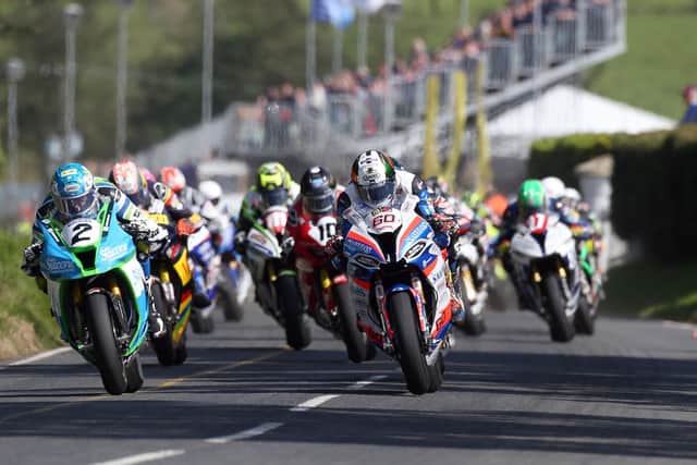 The Ulster Grand Prix at Dundrod was last held in 2019 when Peter Hickman (60) won a record seven races. (Photo by Stephen Davison/Pacemaker Press)