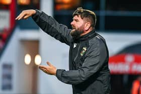 Glentoran's interim manager Paddy McCourt. (Photo by Andrew McCarroll/Pacemaker Press)