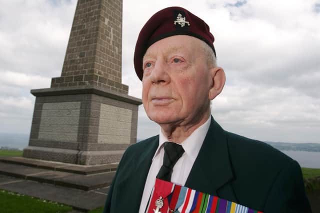 Bill McConnell, from Ballyclare, glided in behind enemy lines in France on D-Day with the Royal Ulster Rifles. At one point, caught under fire, Bill felt sure he was going to die. “It lasted for hours, which seemed like an eternity. I prayed many times"