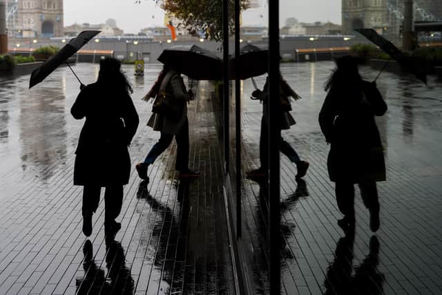 The UK is braced for "damaging" winds and heavy downpours with two named storms expected to wreak disruption on Friday and over the weekend