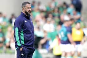 Ireland head coach Andy Farrell. PIC: Niall Carson/PA Wire