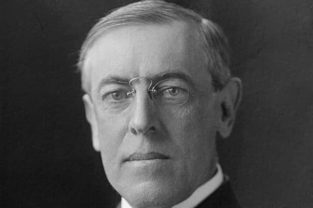 Woodrow Wilson was the grandson of a printer from Dergalt in County Tyrone