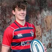 Ballymena Academy captain Michael McLean is hoping to lead his side to Schools Cup glory on Monday. Picture: John Dickson/Dickson Digital
