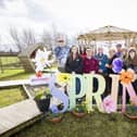 Mayor of Causeway Coast and Glens, Councillor Oliver McMullan, pictured with Winnie Mellet, President of Ballymoney Chamber of Commerce, alongside representatives from Ballymoney Chamber of Commerce, CAN (Compass Advocacy Network), Lislagan Farm and FUSE FM at the launch of the 2026 Ballymoney Spring Fair. CREDIT CCGBC