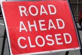 M1 west bound closed