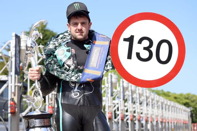 Ulsterman Michael Dunlop set the first 130mph lap on a Supersport machine on his MD Racing Yamaha in 2023 and won both races