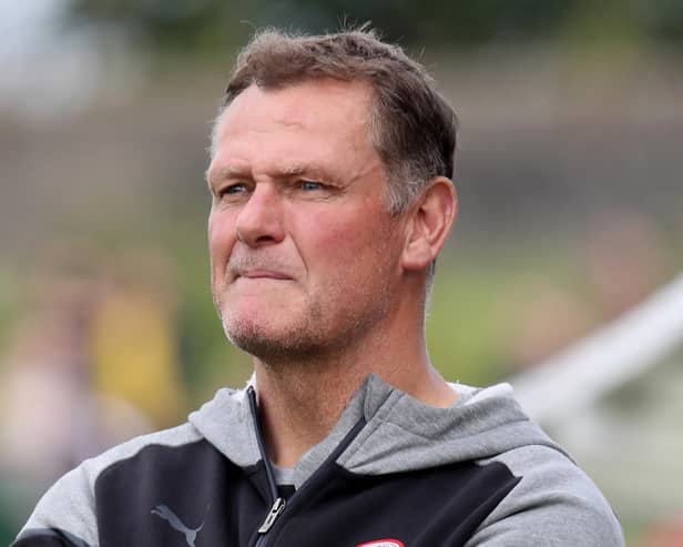 Jim Magilton has enjoyed a brilliant start to life as Cliftonville boss with his Reds side currently sitting second in the Premiership standings. PIC: INPHO/Declan Roughan