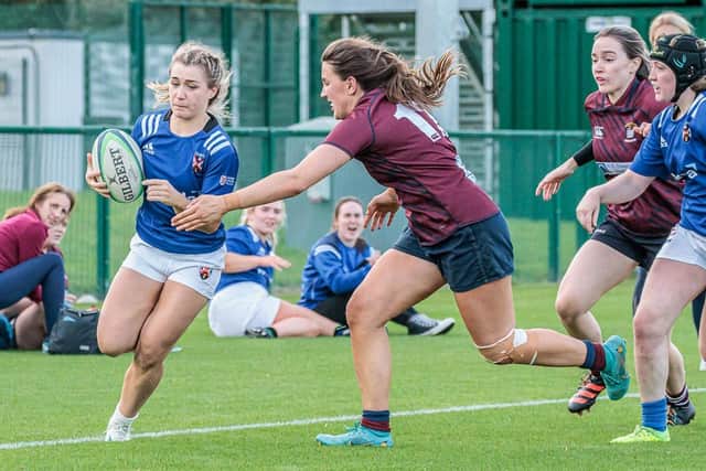 Rachael McIlroy is juggling her medical studies with her rugby commitments with Queen's and Uster.