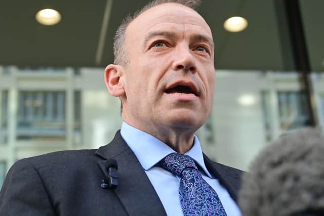 Northern Ireland secretary Chris Heaton-Harris said the government is giving 'serious consideration' to appointing an independent person who would help paramilitary groups which want to transition away from violence