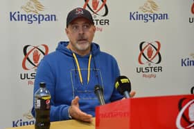 Dan McFarland has departed Ulster Rugby. PIC: Arthur Allison/Pacemaker Press.