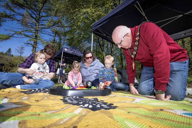 Residents and visitors of all ages had a blooming marvellous time at the 2026 Bluebell Festival in Portglenone Forest