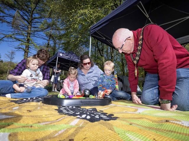Residents and visitors of all ages had a blooming marvellous time at the 2026 Bluebell Festival in Portglenone Forest