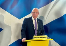 First Minister and SNP leader John Swinney