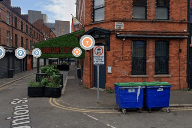 The Union Street bar in Belfast. Photo from Google