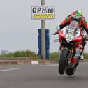 Glenn Irwin (Hager PBM Ducati) set the Superbike pace in opening qualifying at the North West 200 on Wednesday