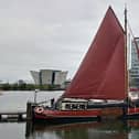 The 'Barge for Wellbeing' is a lovingly restored 126-year-old Dutch sailing barge, the Drie Gebroeders (Three Brothers), which will shortly begin the main part of her epic journey from Lough Erne to Inverness – and back again!
