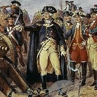British defeat at Battle of Yorktown in 1781 ended the American Revolutionary War