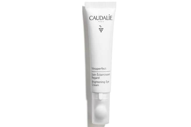 Caudalie Vinoperfect Brightening Eye Cream, £30, available from Look Fantastic
