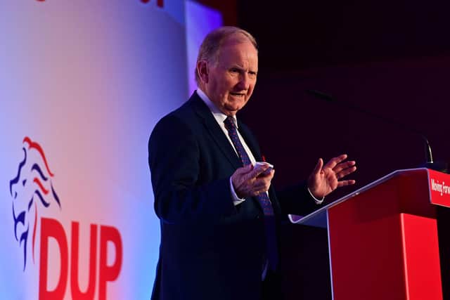 DUP peer Lord Morrow. Photo: Colm Lenaghan/Pacemaker