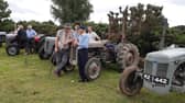 Last weekend the Ulster Folk Museum celebrated Ferguson Tractor Day and offered visitors an insight into the legacy of agricultural innovator, Harry Ferguson with working ploughing and cultivating demonstrations using vintage Ferguson tractors as part of their Ferguson Day celebrations. Picture: Darryl Armitage