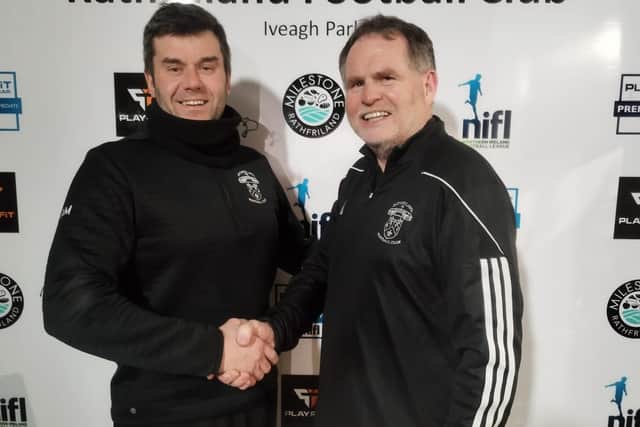 Ronnie Haughey has been appointed Rathfriland Rangers first team manager. PIC: Rathfriland Rangers