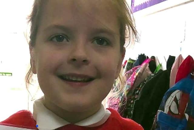 Stella-Lily McCorkindale, the five-year-old girl from West Belfast who died from an illness linked to the bacterial infection Strep A on Monday (December 5)