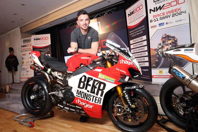 Glenn Irwin, winner of the last eight Superbike races at the Briggs Equipment North West 200, will again ride the PBM Ducati at the event from May 8-11.