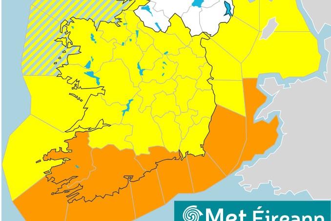 Flooding and ‘intense rain’ expected in Ireland for Storm Austen