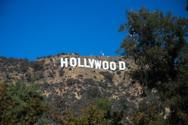 The Hollywood sign, Los Angeles.