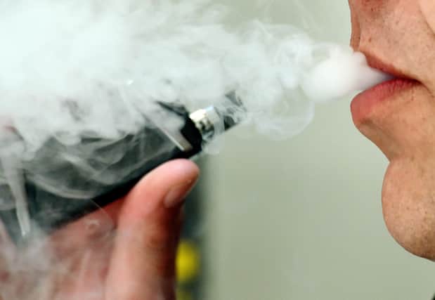 Northern Ireland Chest Heart & Stroke recommends people don't use vapes long-term